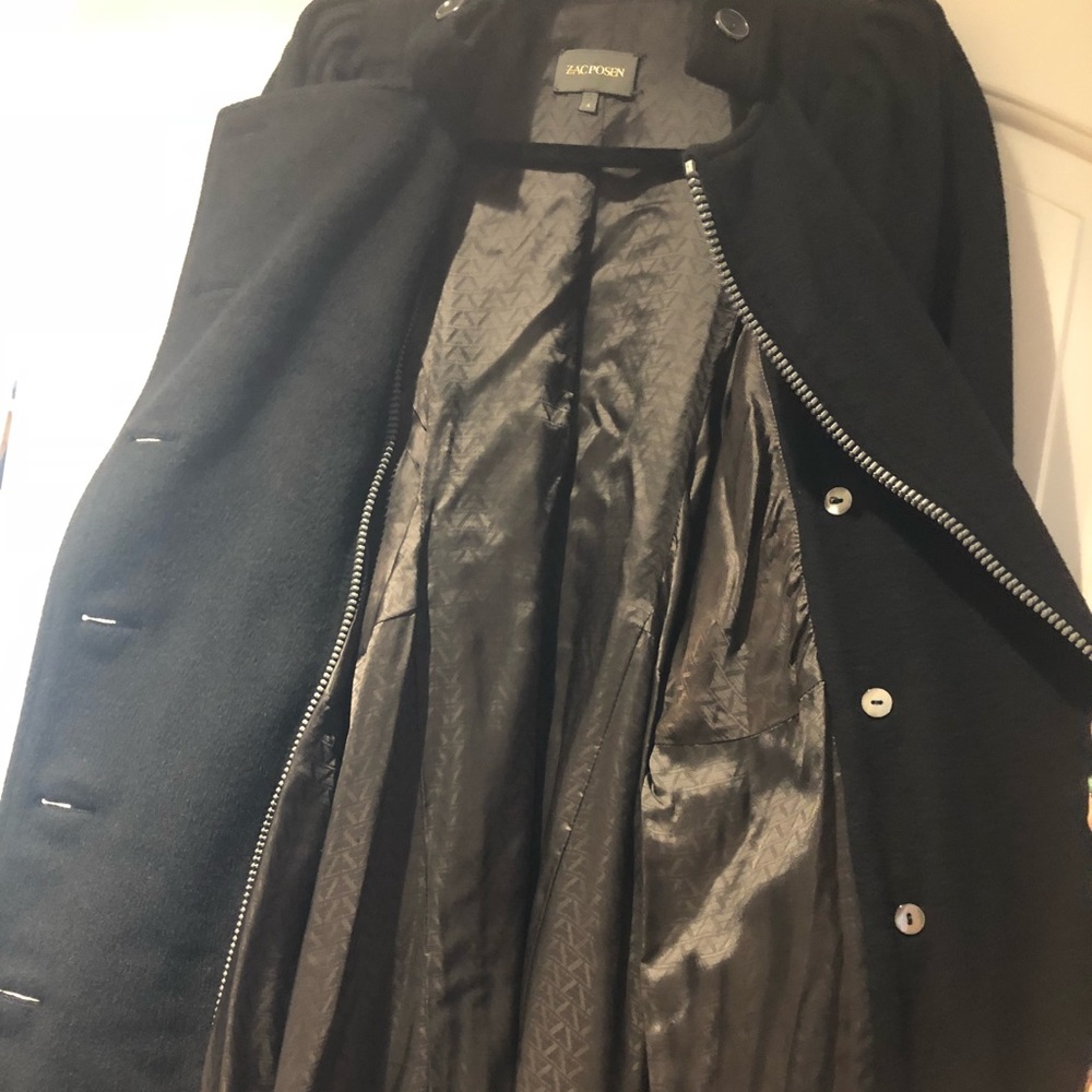 *SALE* Zac Posen Chic  Black Coat - Picture 6 of 11